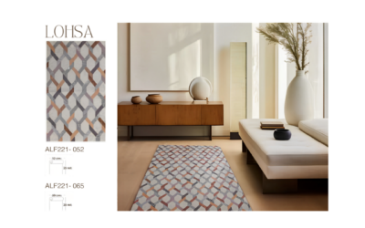 Alfombra Textil Antimanchas Lohsa